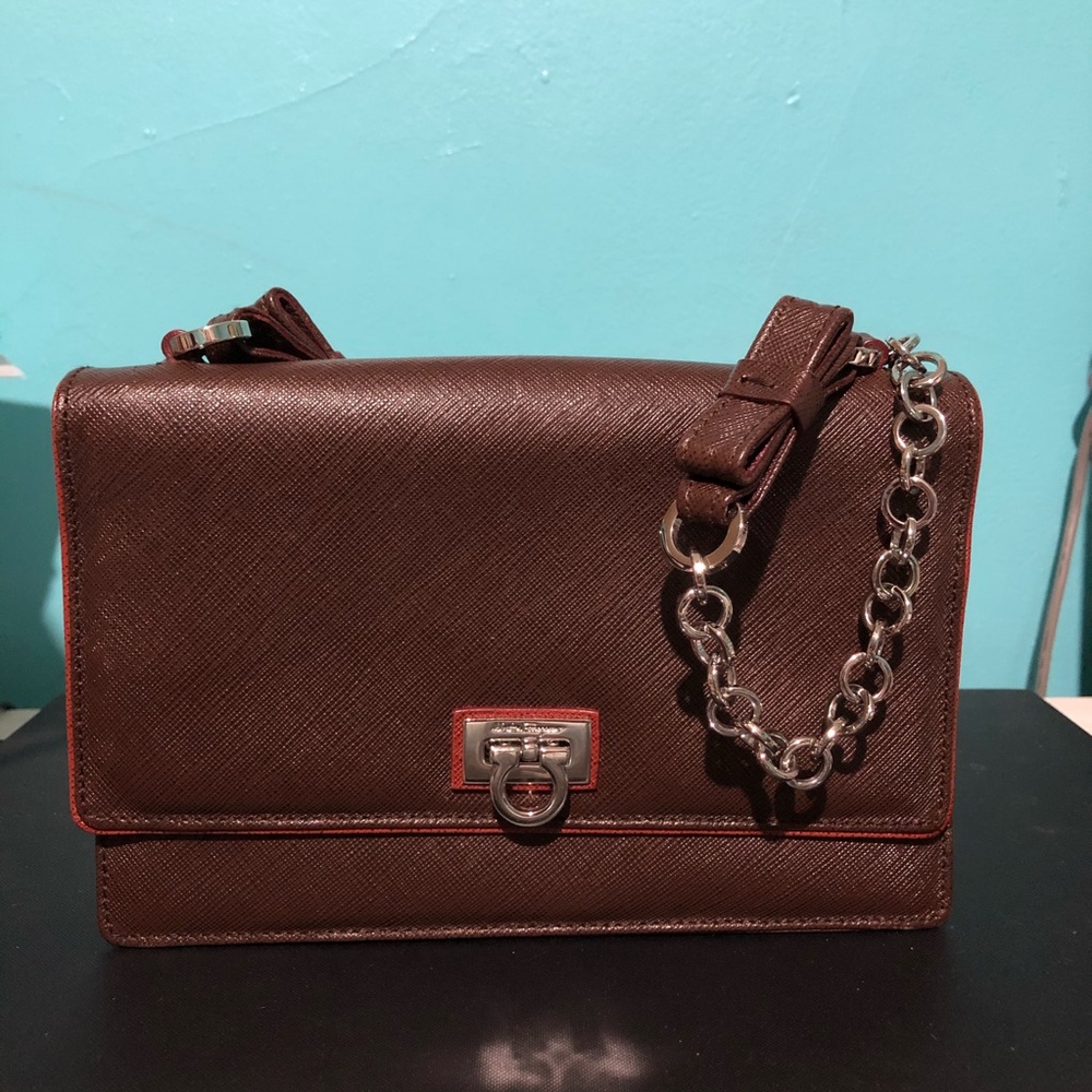 Salvatore Ferragamo chain purse